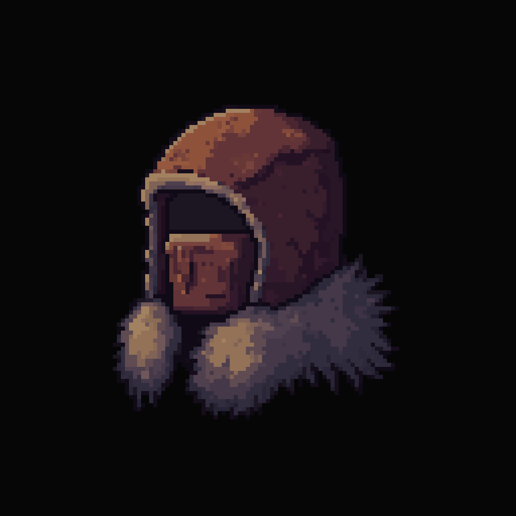 Barbarian Leather Hood