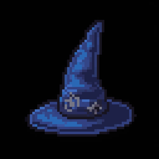 Blue Wizard Hat