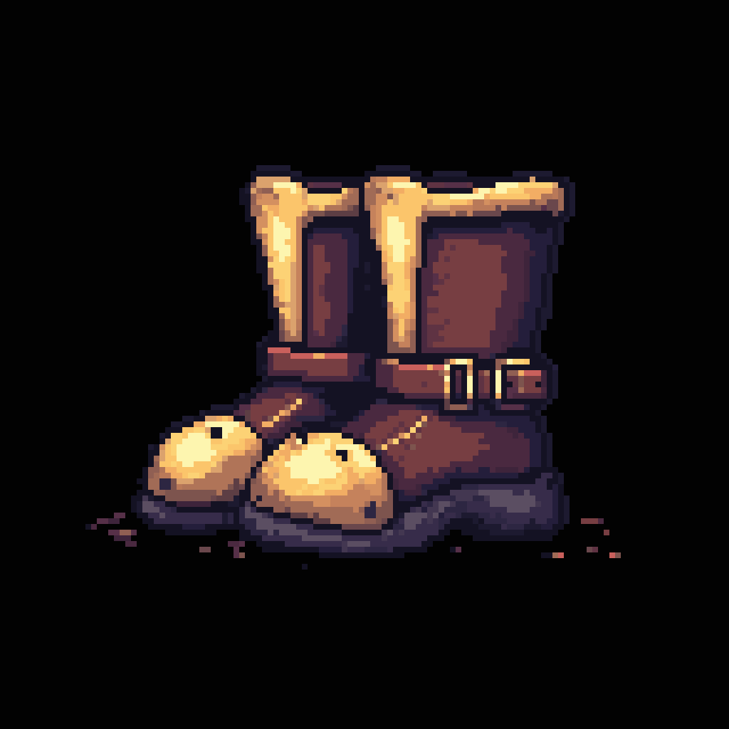 Bone Plate Boots